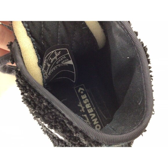 Converse Chuck Taylor High Tops Shoes Shearling Fleece Mens 10 - Picture 7 of 10